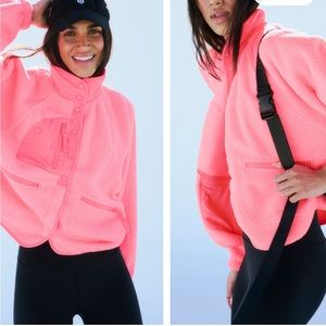 NWT Free People Movement Hit the Slopes Fleece Jacket